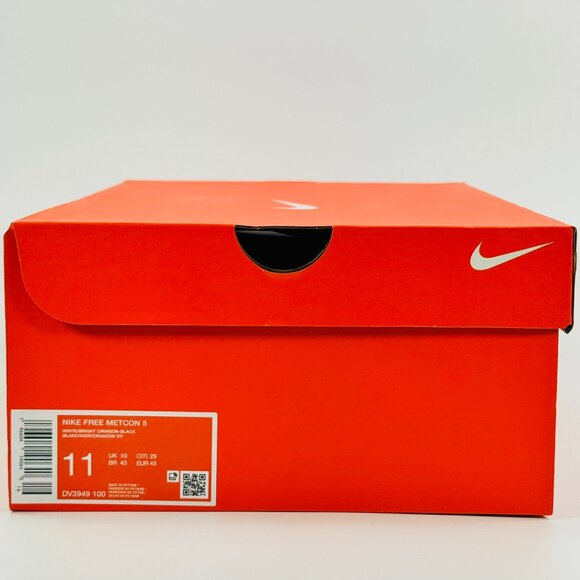 Nike Free Metcon 5 \'White Bright Crimson\' DV3949-100 Gym Multi Size main image 5